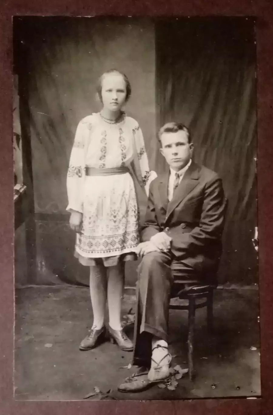 Фото. Молодая пара. До 1917 г. 1