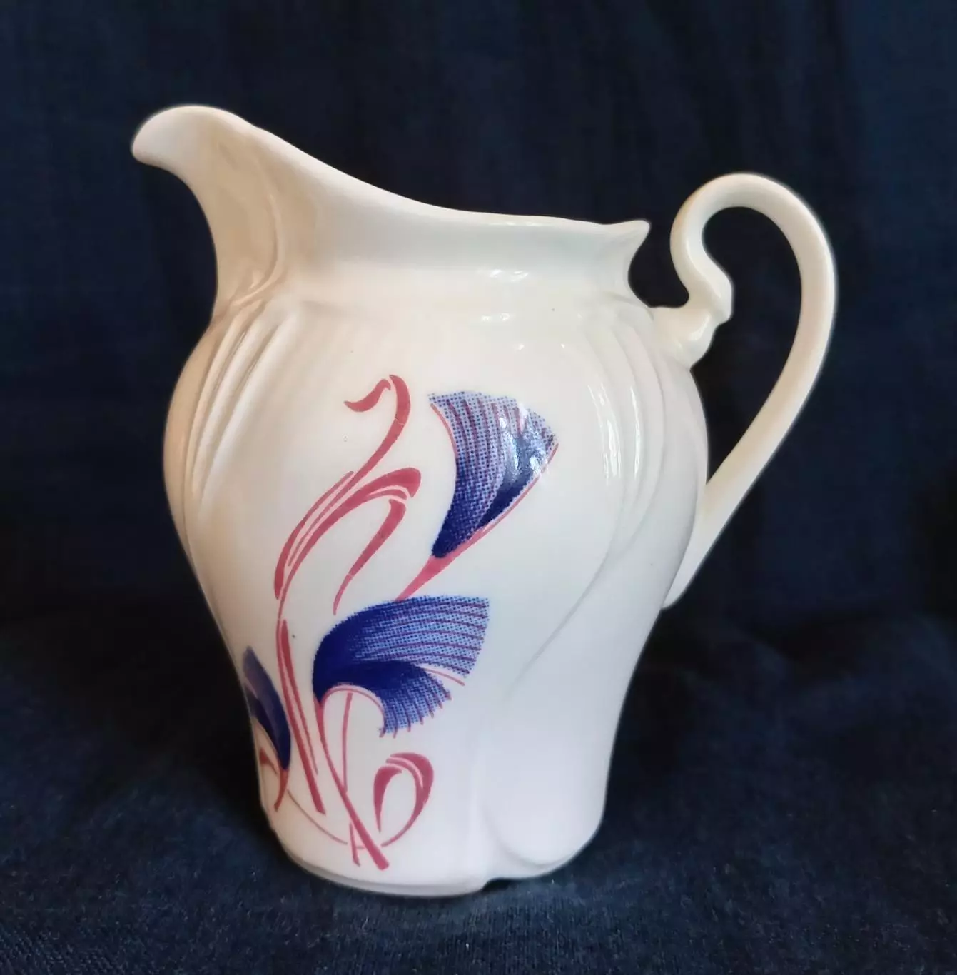 Молочник из костяного фарфора Artil Bone china Romania. Румыния. 1970-е г. 1