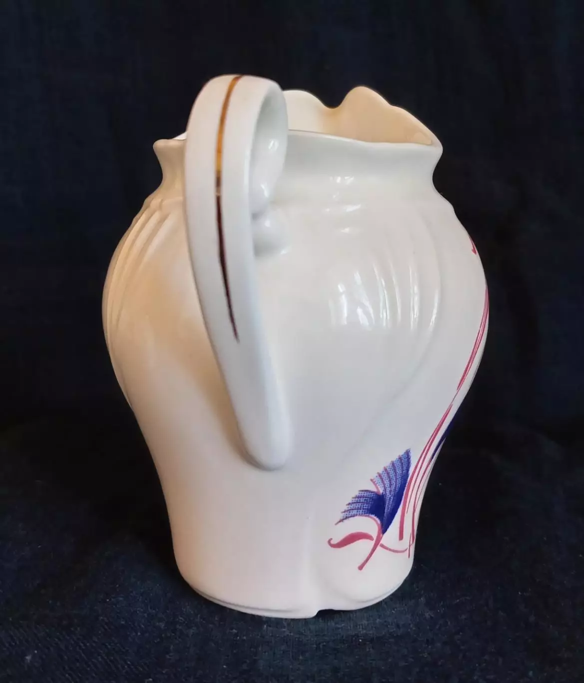 Молочник из костяного фарфора Artil Bone china Romania. Румыния. 1970-е г. 3