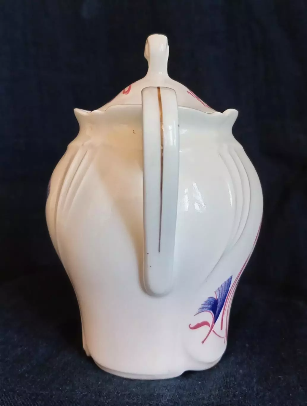 Сахарница из костяного фарфора Artil Bone china Romania. Румыния. 1970-е г. 2
