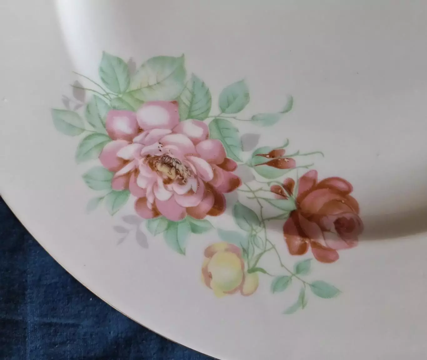 Блюдо. Дулево. СССР. 1970-е г.