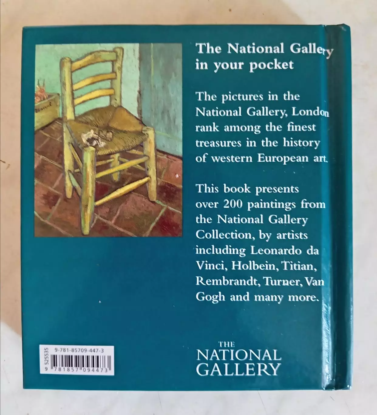 Миниатюрное издание National Gallery (Лондонская национальная галерея). 1