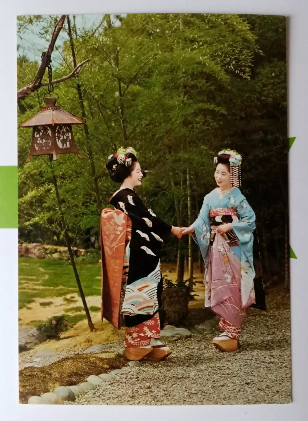 Открытка. Япония. 1970-е годы. ЧИСТАЯ