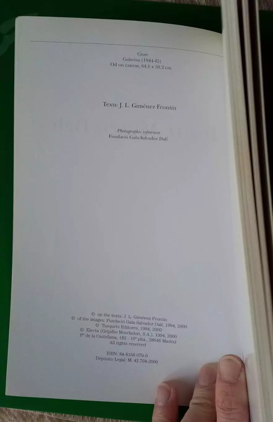 Книга-путеводитель «Театр-музей Дали» (Teatre-Museu Dal) 2000 г 1