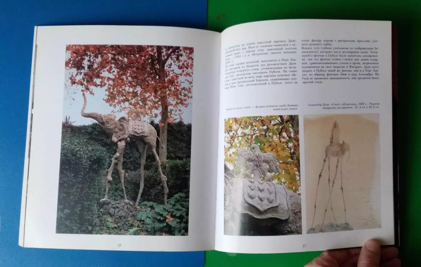 Книга-путеводитель «Дорога в Пуболь. Дом-музей Замок Гала Дали» 2000 г 7