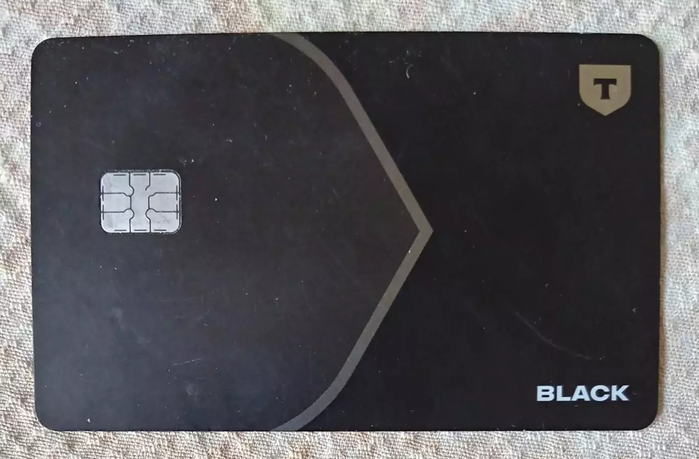 Банковская карта. Т-Банк Black МИР