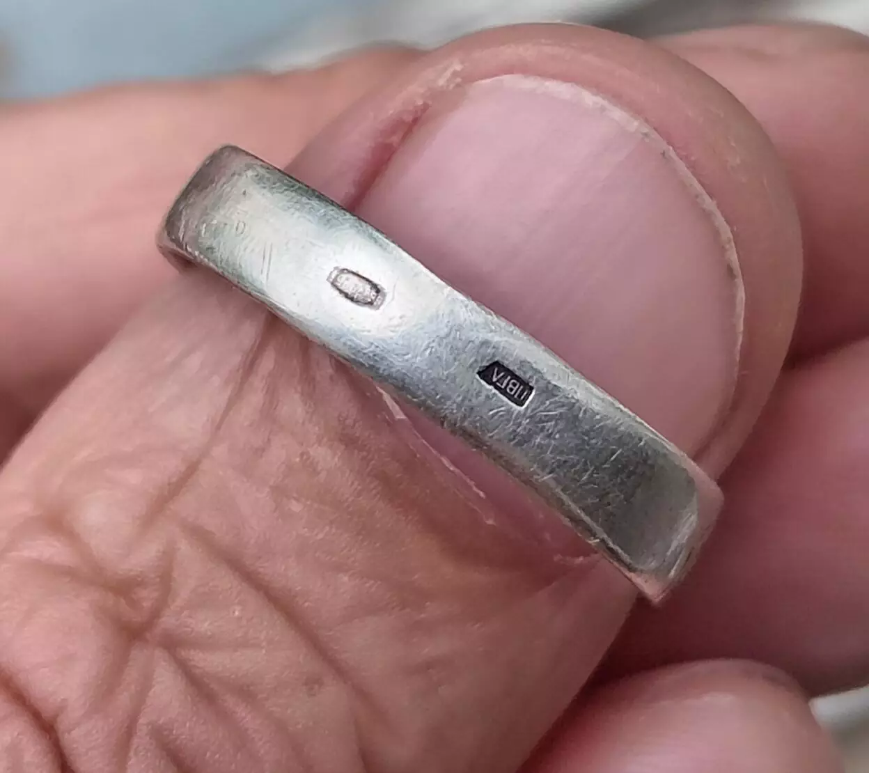 Кольцо серебряное. Середина 20 века. 3