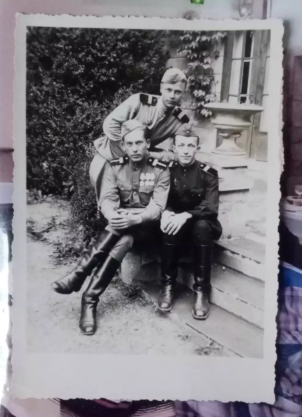 Фотография времен Великой Отечественной войны. 1944 г. (2)