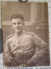 Фото СССР. Солдат форма. 1940-е г.