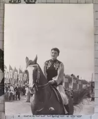 Фото СССР. Демонстрация, 7 ноября. 1960-е г. УзССР. Хива.