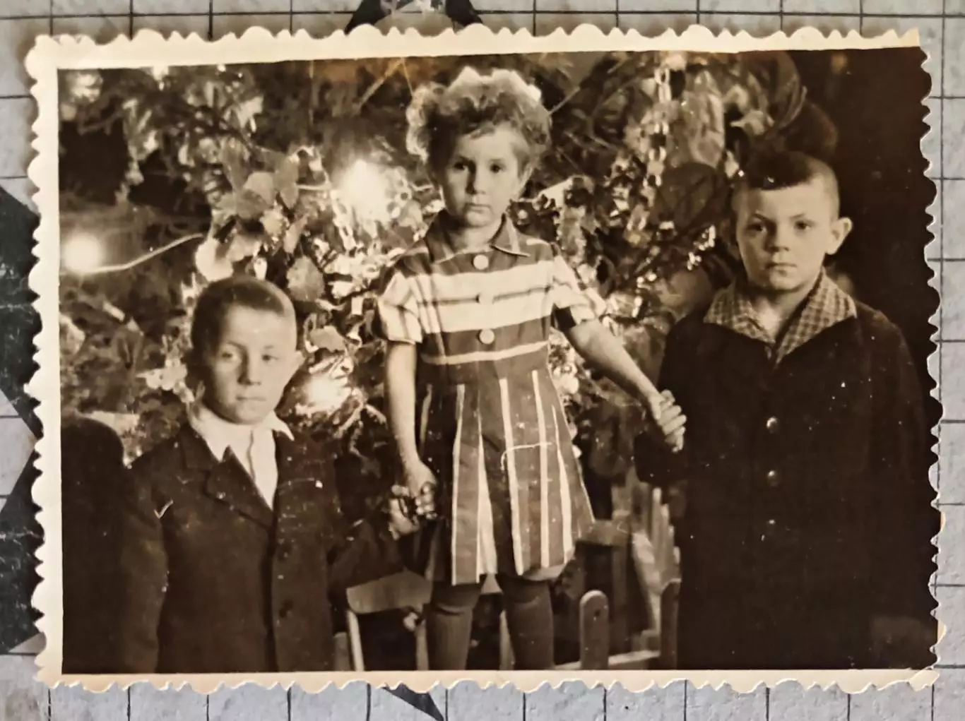 Фото СССР. Дети. Новый год. 1950-е г
