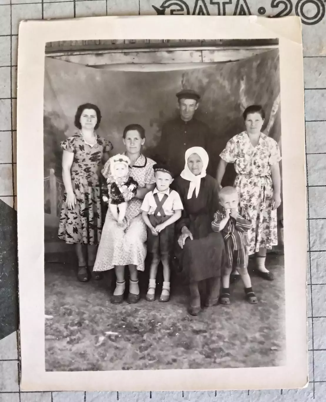 Фото СССР. Семья. Кубань. 1950-е г