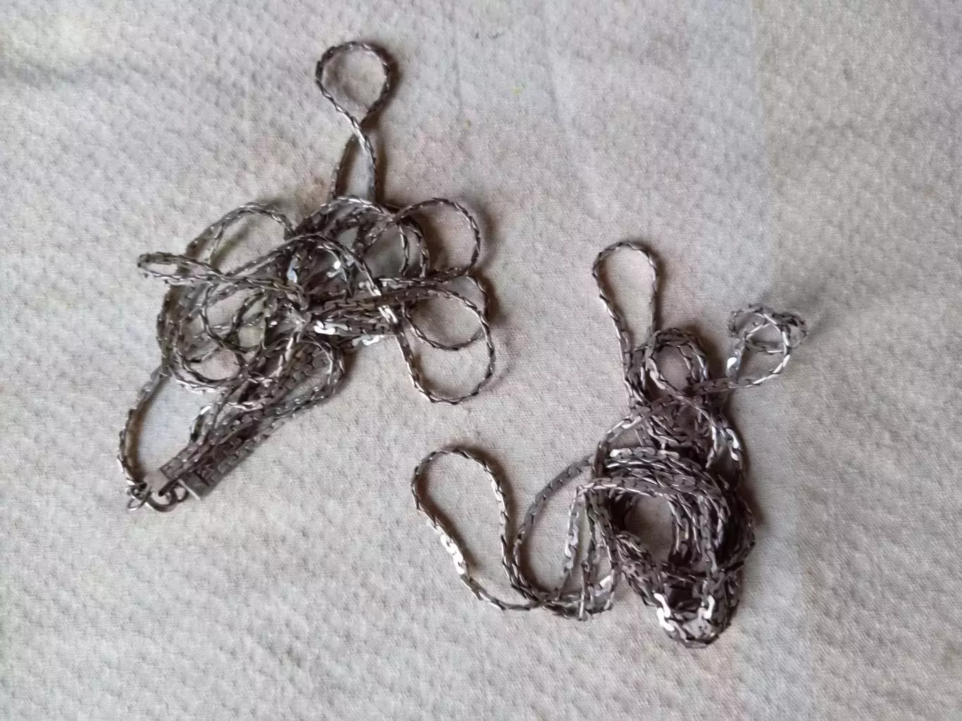 Серебряные цепочки. 875 проба. 52 гр. 3