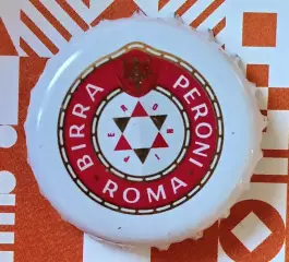 Пивная пробка. Birra Peroni Roma. Италия