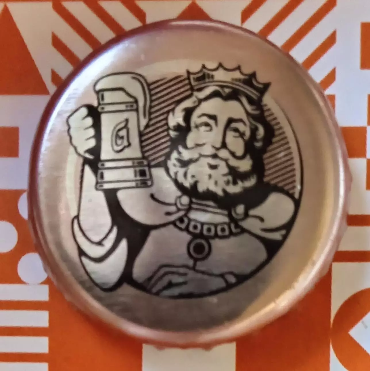 Пивная пробка. Gambrinus. Чехия