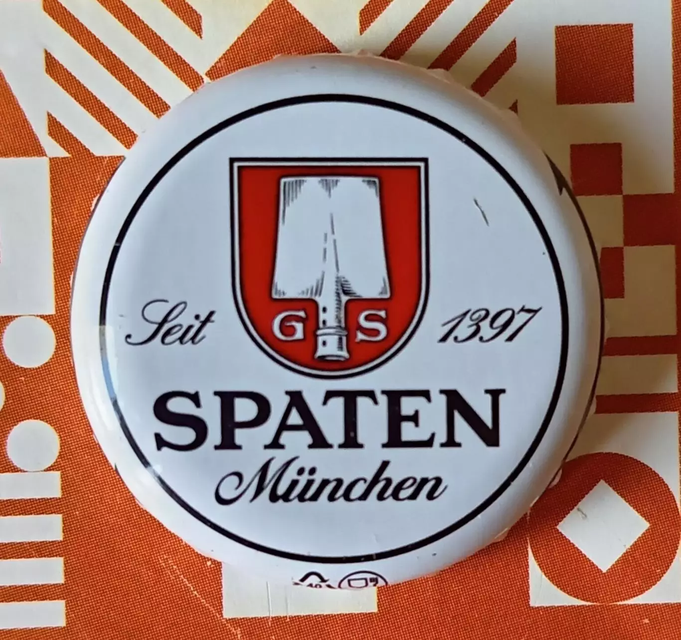 Пивная пробка. Spaten. Россия.