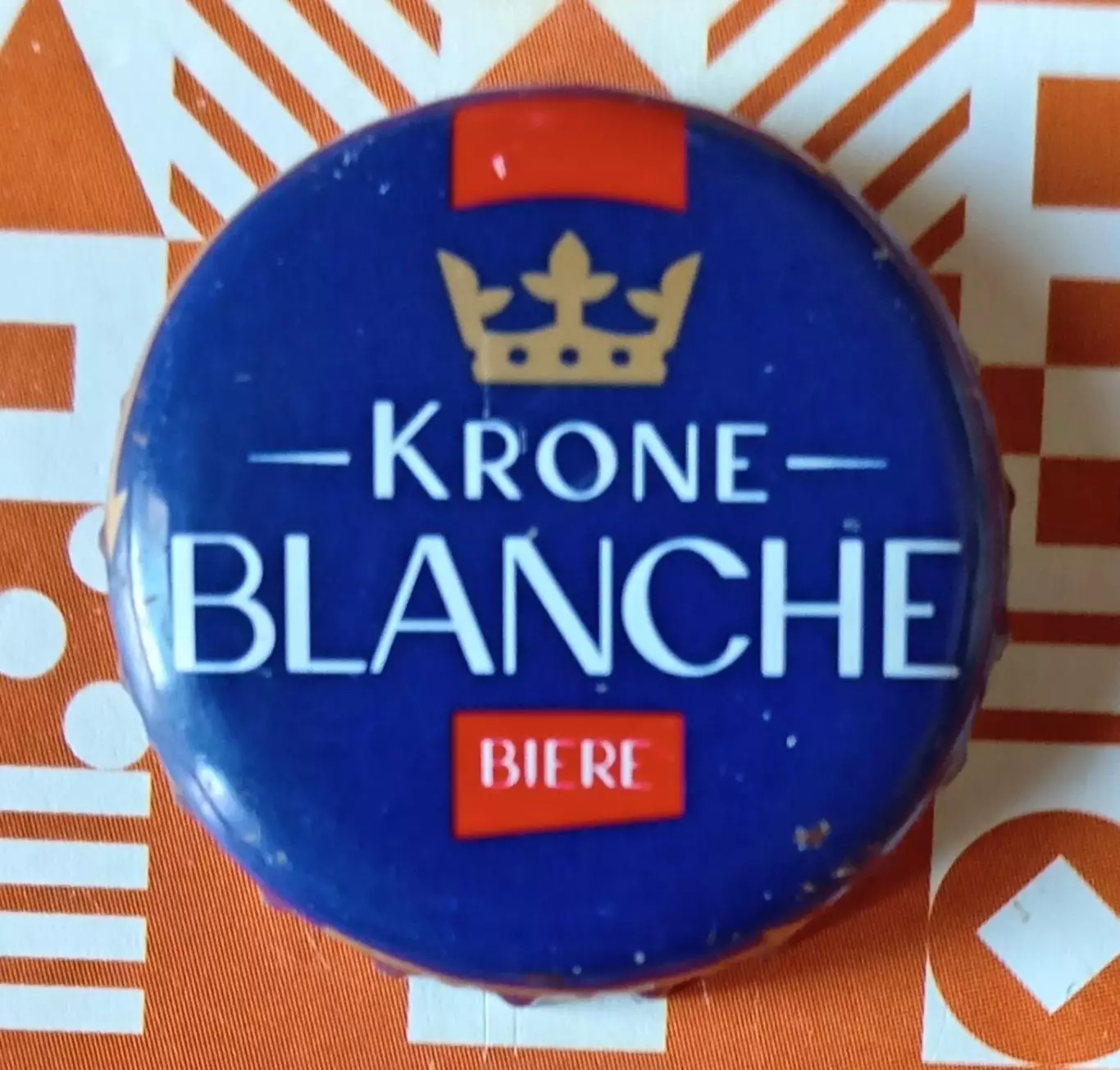 Пивная пробка. Krone Blanche. Россия.