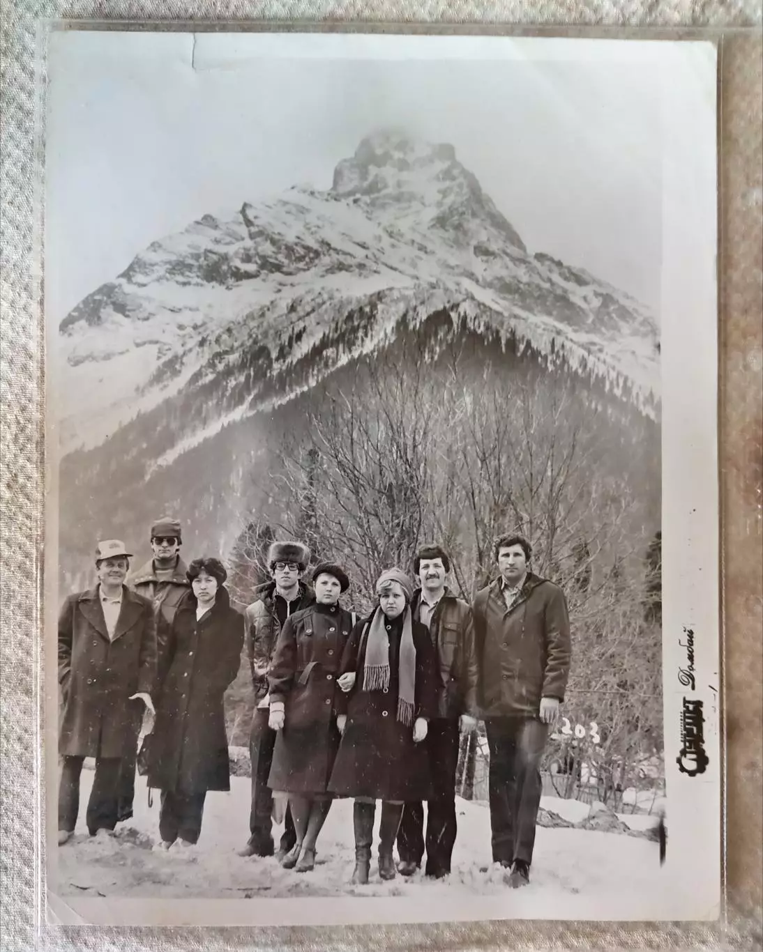 Фото СССР. Казказ. 1982-93 г. 24*18 см. 9