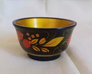 Солонка. Хохлома. 1970-е г. СССР.