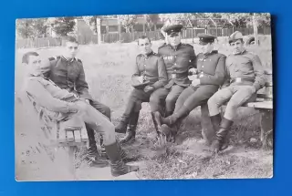 Фото СССР. Офицер солдат форма армия. 1950-е г