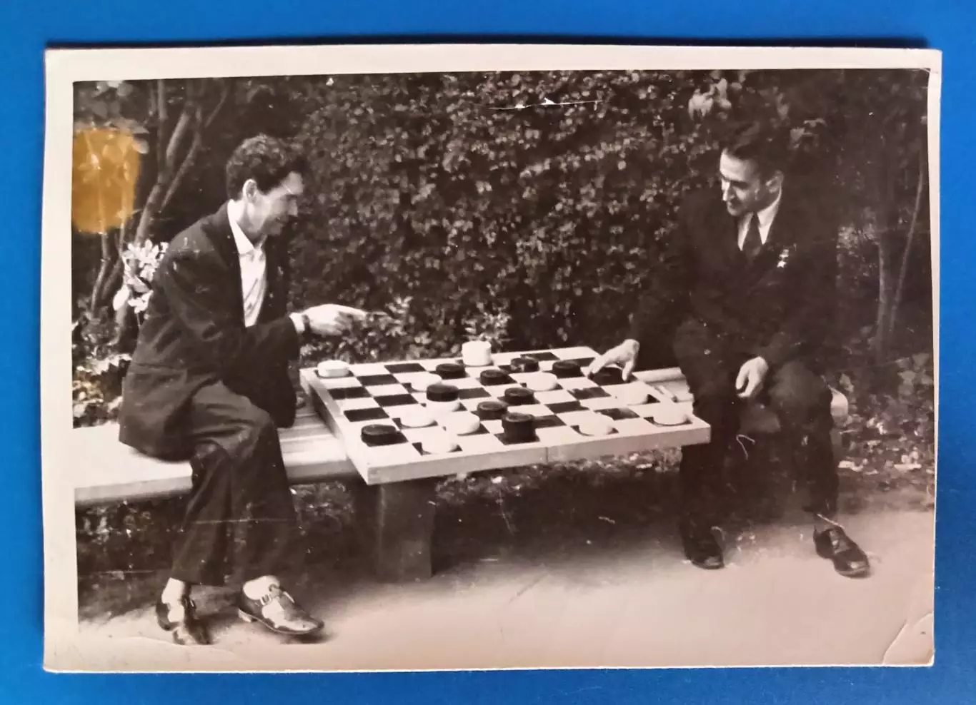 Фото СССР. Шашки. 1970-е г.