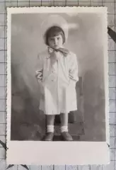 Фото СССР. Девочка ребёнок. 1950-е г.