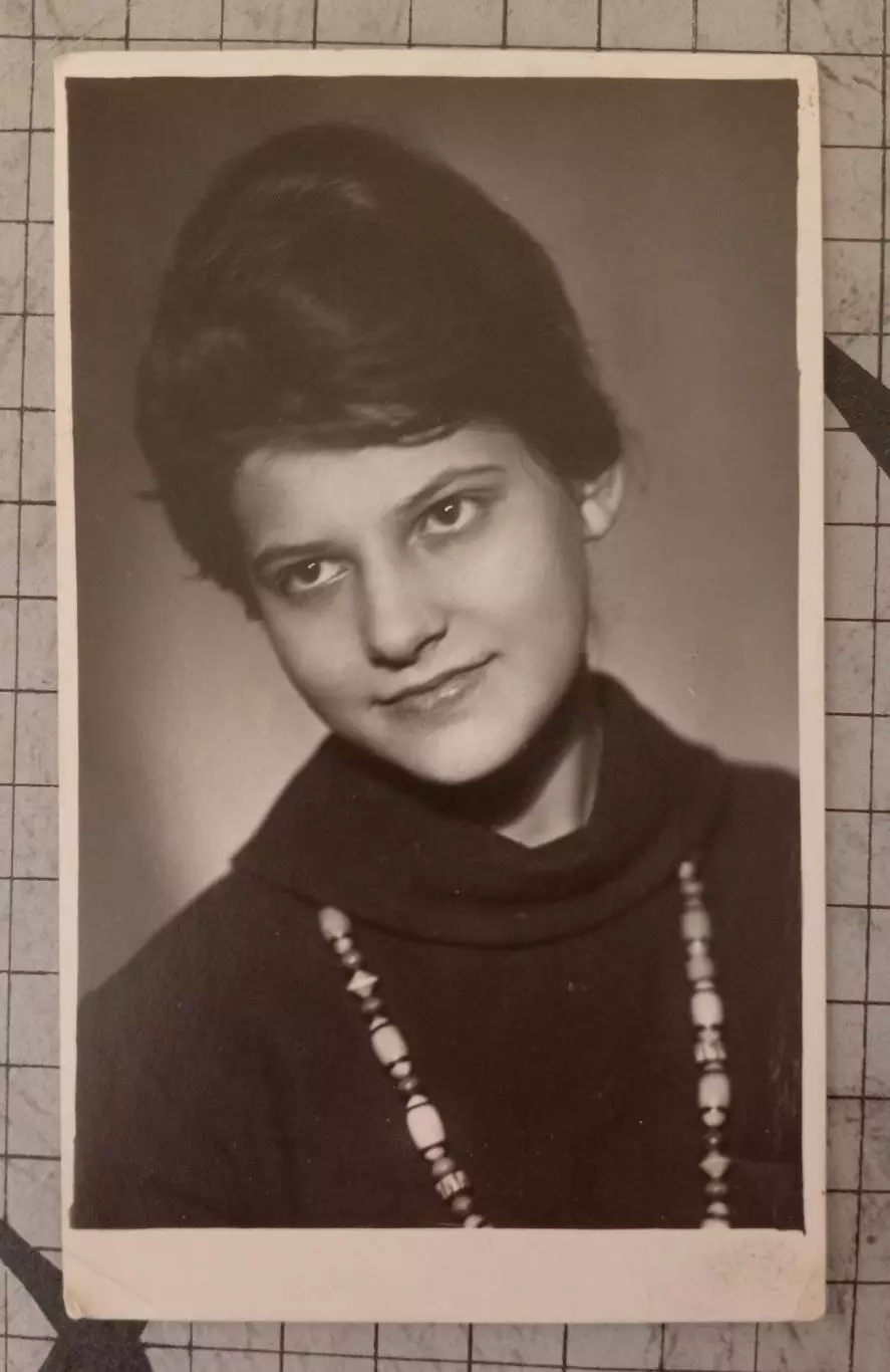 Фото СССР. Девушка. 1960-е г.