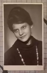 Фото СССР. Девушка. 1960-е г.