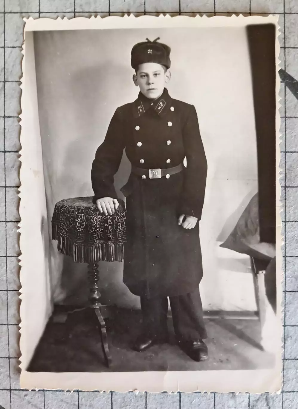 Фото СССР. Курсант форма. 1940-е г