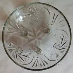 Салатница. Стекло. 1960-е г. СССР.
