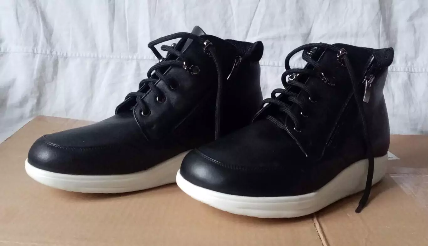 Демисезонные ботинки. Натуральная кожа. COMFORT HEALTH SHOES. 1
