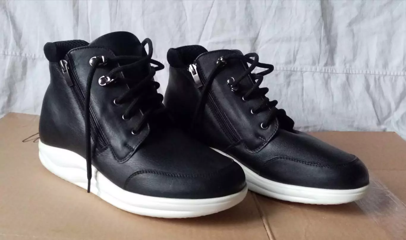 Демисезонные ботинки. Натуральная кожа. COMFORT HEALTH SHOES. 2