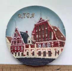 Магнит на холодильник. Рига. Латвия.