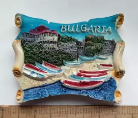 Магнит на холодильник. Болгария.