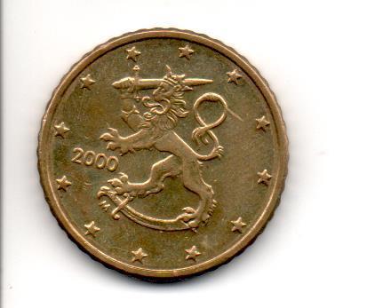 Монета 50 евро центов, Финляндия 1