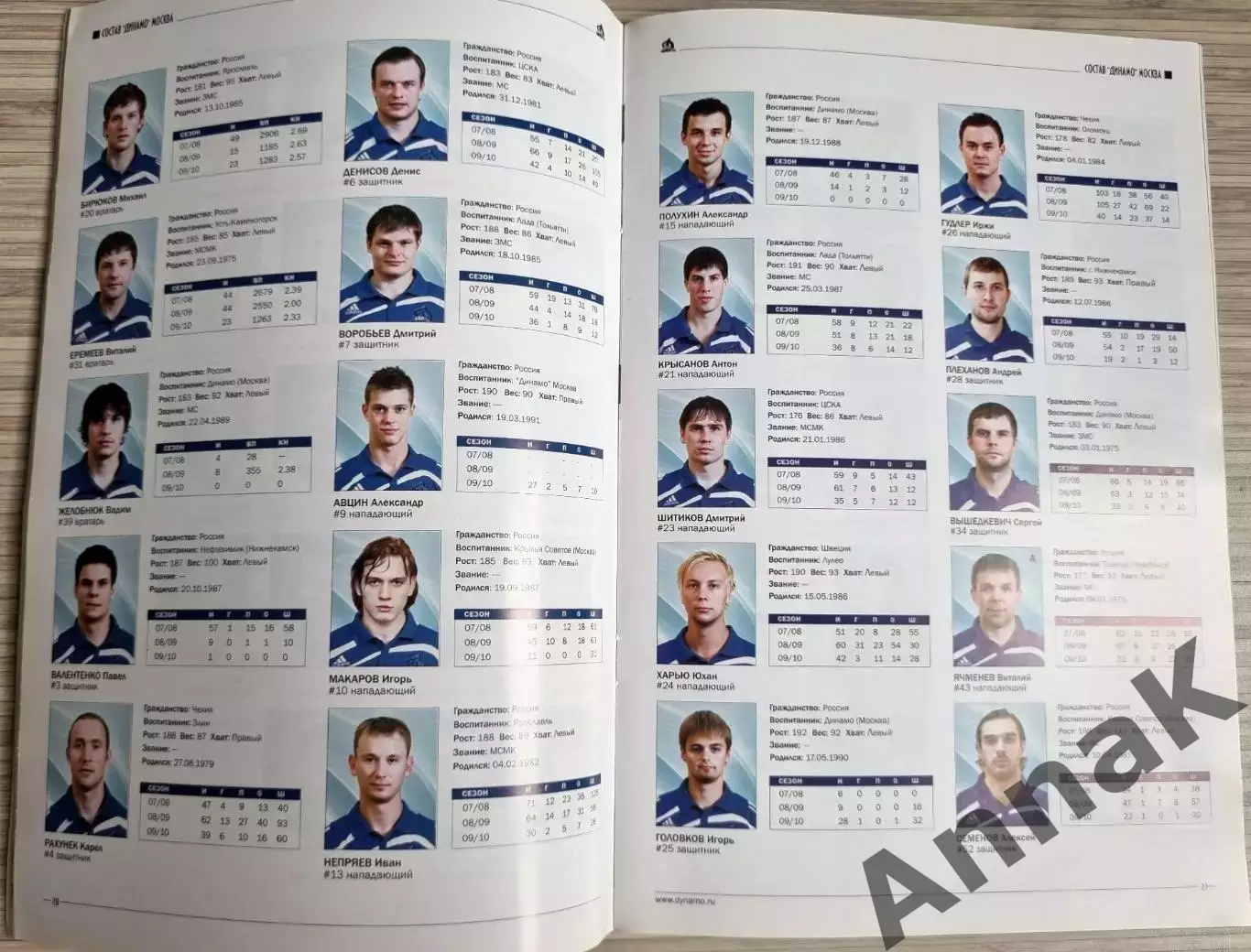 Динамо Москва - Трактор Челябинск 2009 - 2010 (14.01.2010) 1