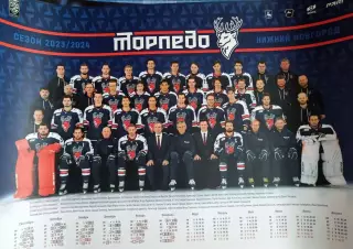 Торпедо Нижний Новгород плакат-календарь 2023-2024