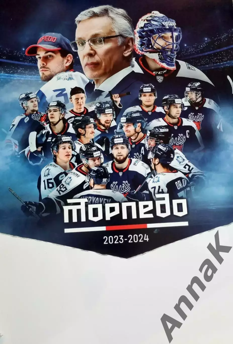 Плакат Торпедо 2023-2024 выход в плей-офф