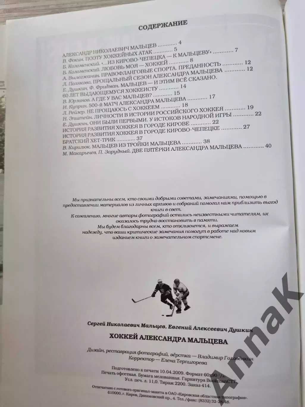 Хоккей Александра Мальцева 5