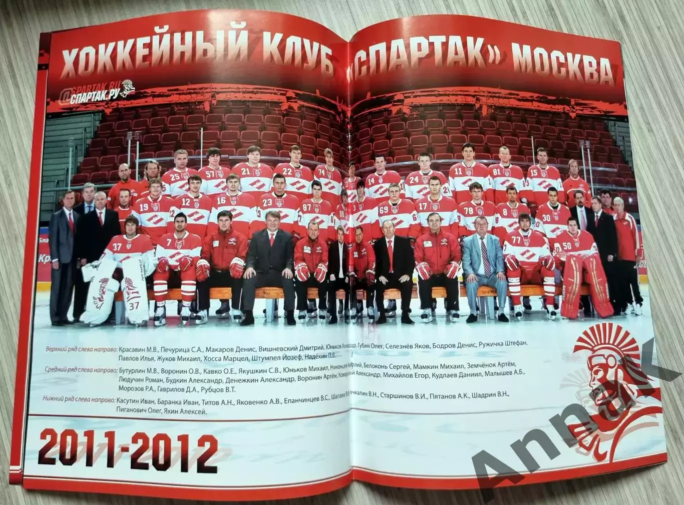 Спартак Москва-Динамо Москва,Локомотив, Торпедо Н.Новгород 2011/2012Постер клуба 1