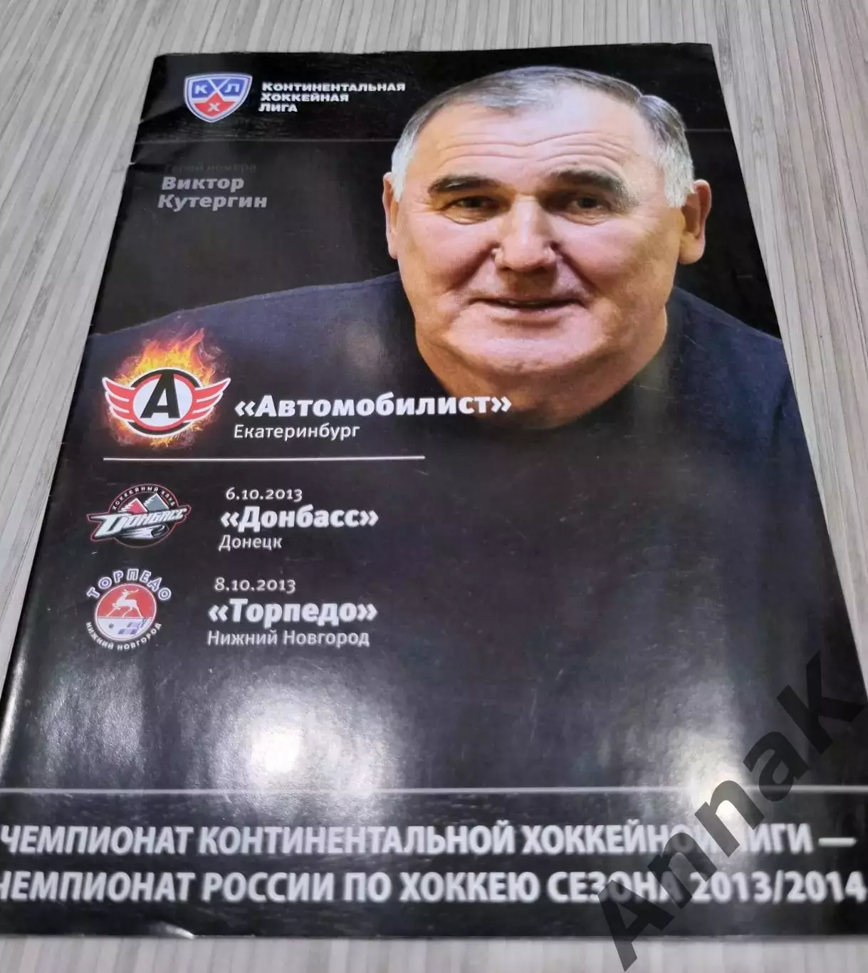 Автомобилист Екатеринбург - Донбасс Донецк / Торпедо Нижний Новгород 2013/2014