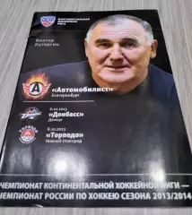 Автомобилист Екатеринбург - Донбасс Донецк / Торпедо Нижний Новгород 2013/2014