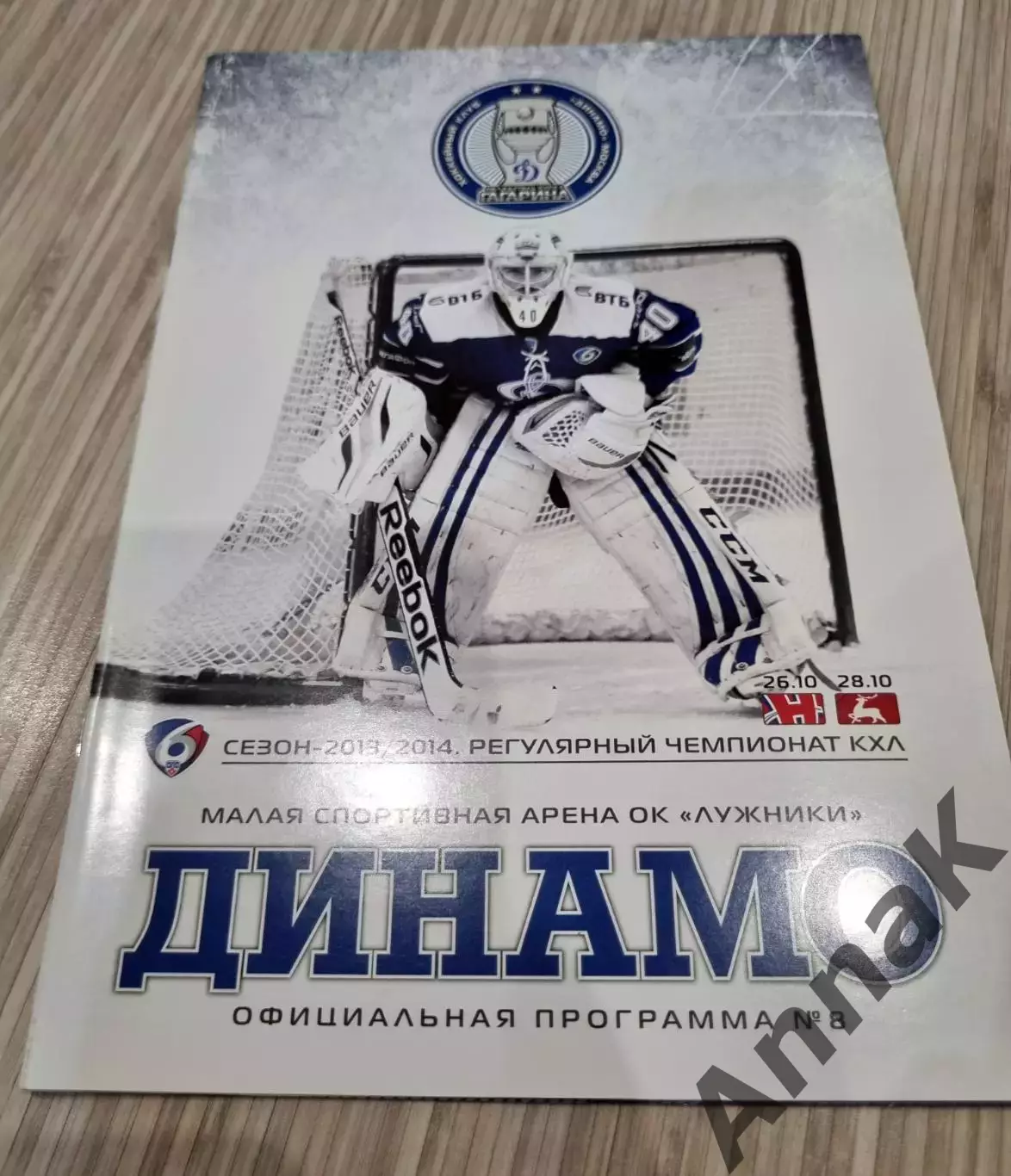 Динамо(Москва)-Сибирь(Новосибирск)/Торпедо(Нижний Новгород)-2013/14. Постер