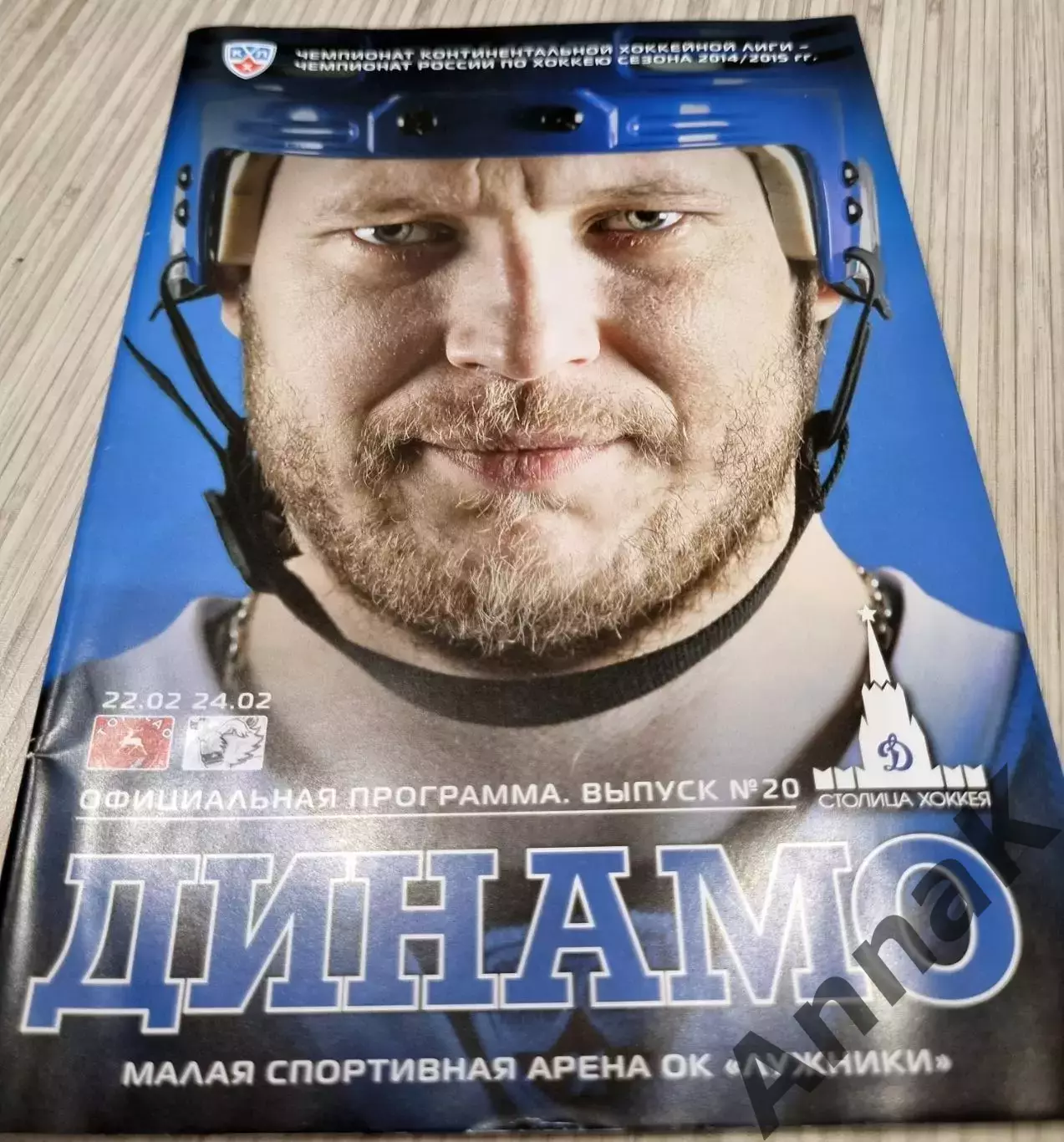 Динамо (Москва)- Торпедо (Нижний Новгород), Динамо (Минск) 22-24 февраля 2015 г.