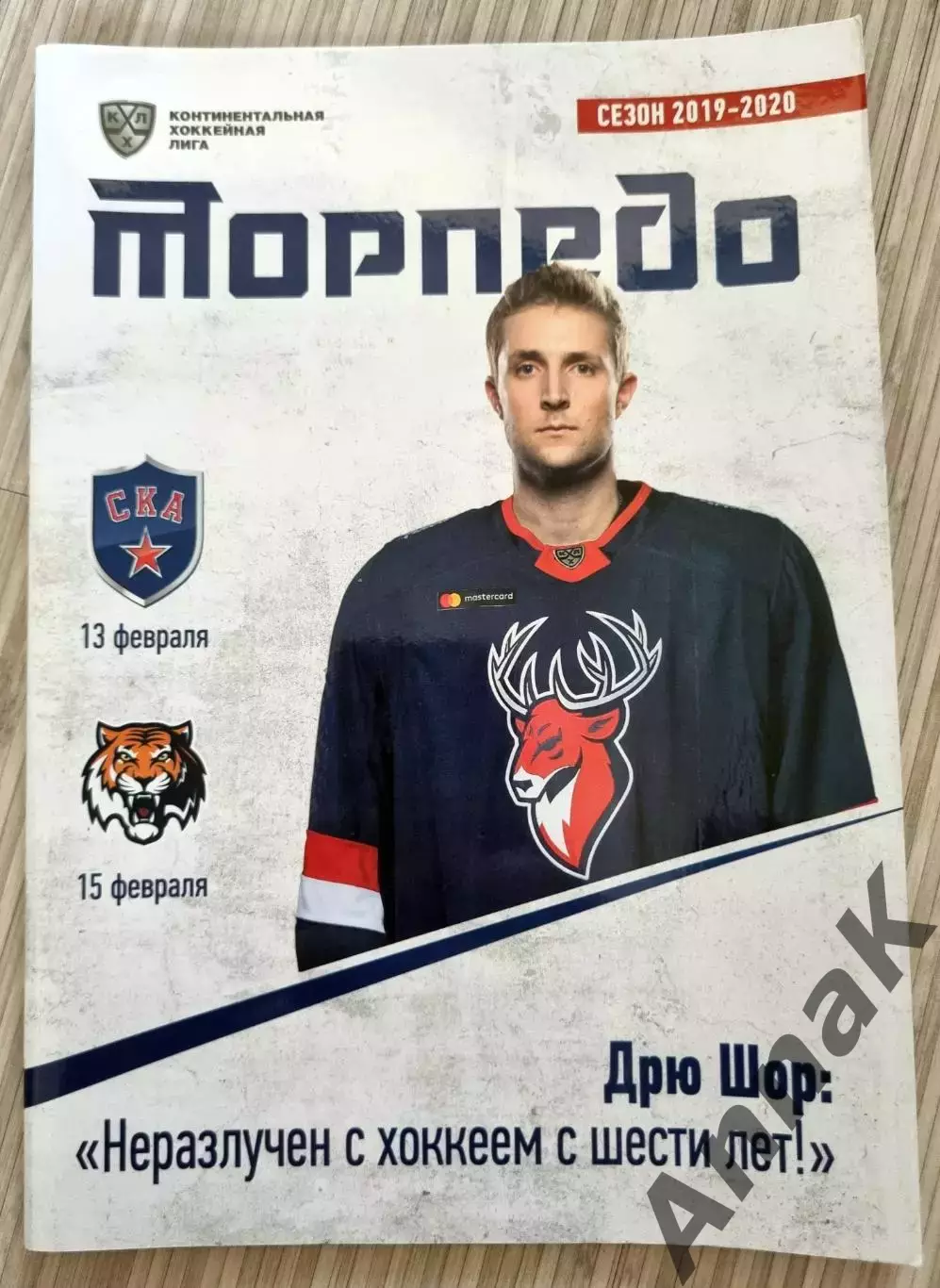 Торпедо Нижний Новгород-СКА С-Петербург/Амур Хабаровск 2019/2020 (13,15.02.2020)