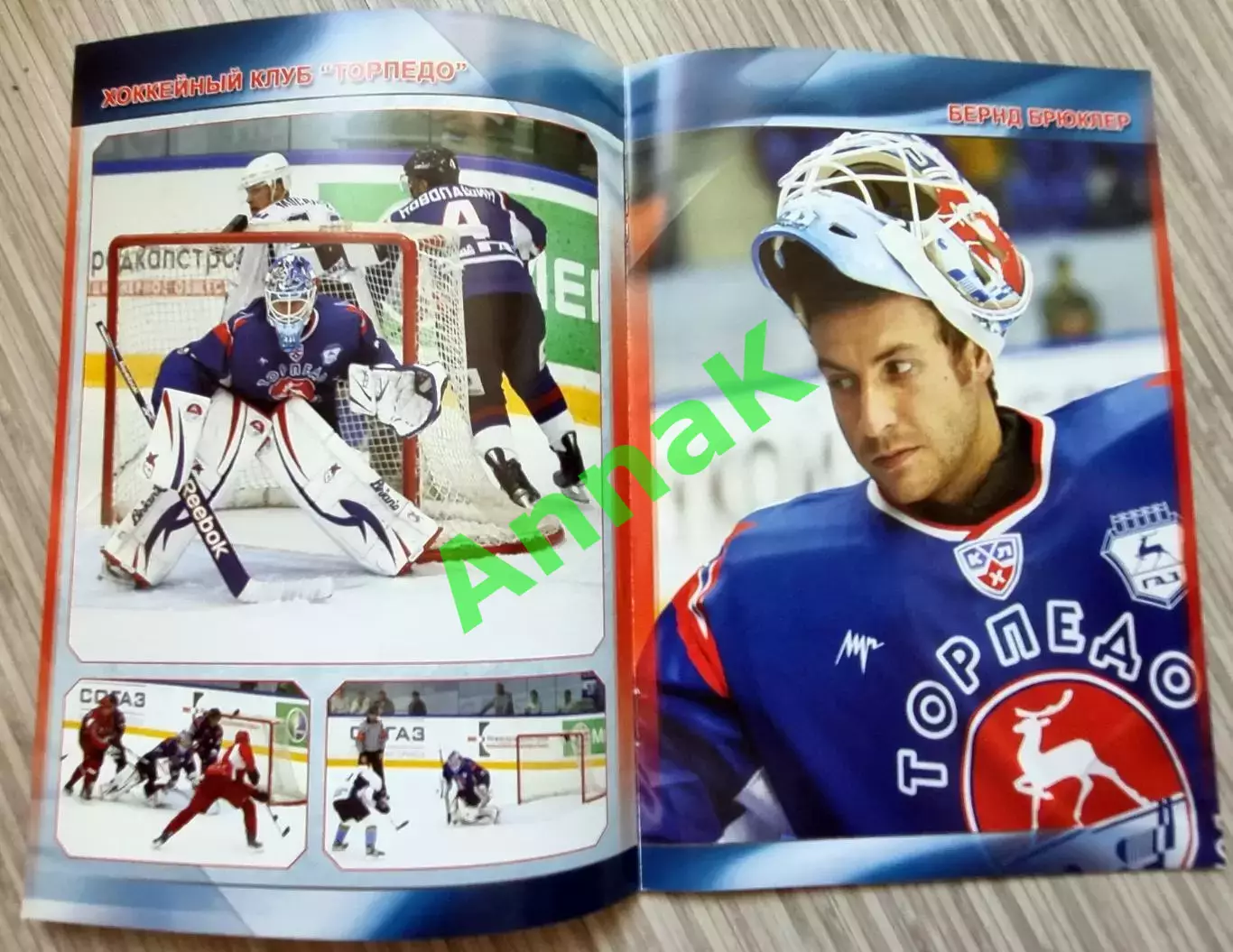 Торпедо (Нижний Новгород) - Локомотив (Ярославль)-2009/2010 Постер Бернд Брюклер 1