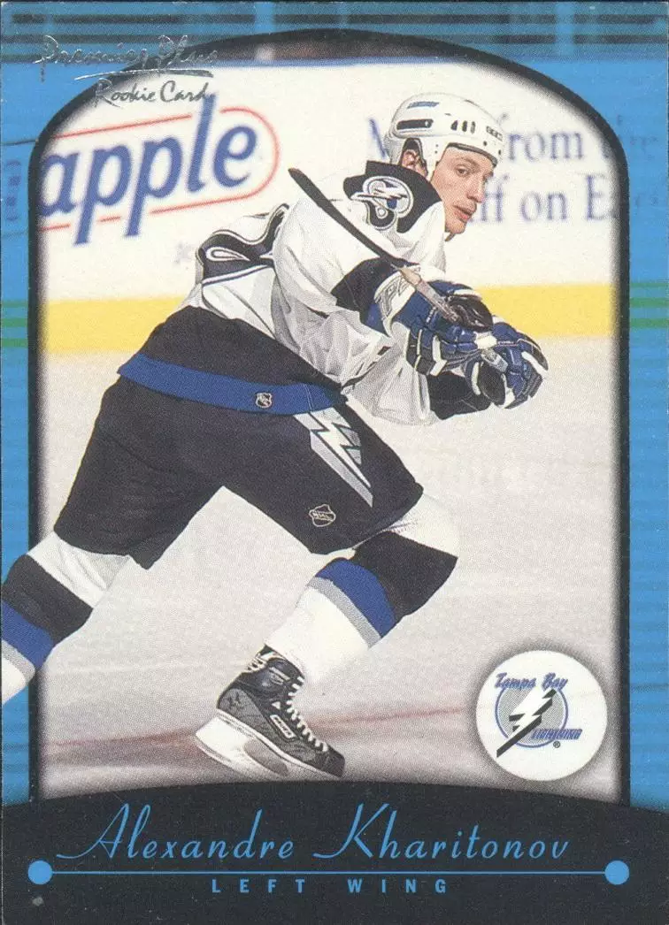 Хоккейная карточка Topps Premier Plus 2000-01 #114 Александр Харитонов RC