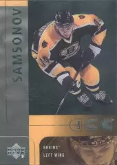 Хоккейная карточка 2001-02 Upper Deck Ice #3 Сергей Самсонов