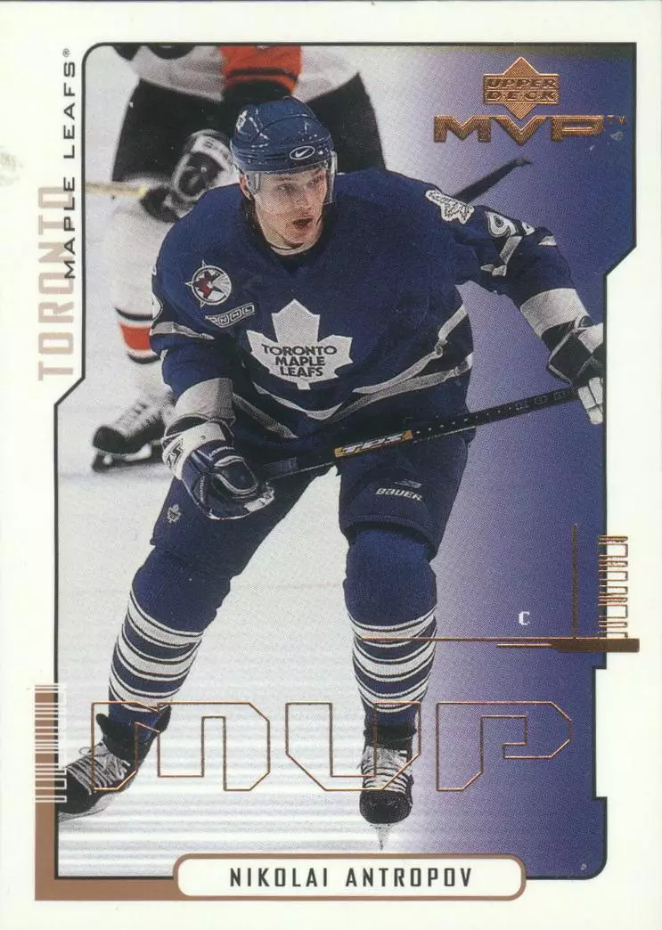 Хоккейная карточка 2000-01 Upper Deck MVP #168 Николай Антропов