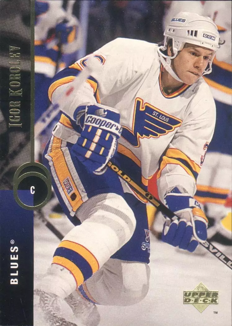 Хоккейная карточка 1994-95 Upper Deck #184 Игорь Королев